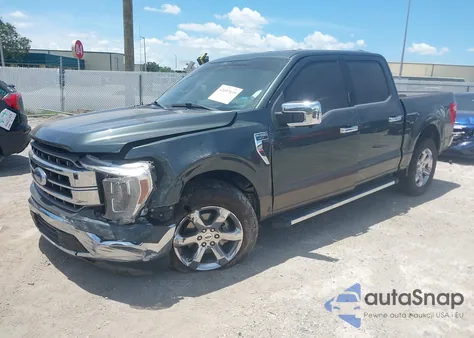 2021 Ford F-150 Lariat из США, поврежденный, VIN 1FTEW1C52MKD12770